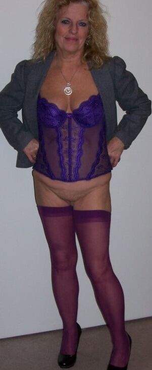 Pretty Purple Lady