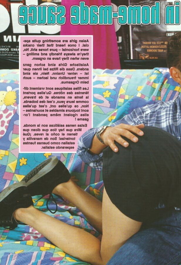 Asian anal magazine