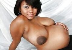 Deliciously Sexy Pregnant Ebony Beauties
