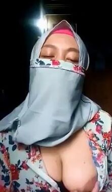 Indonesian JIlbab Cadar Niqab "CHANDRA"