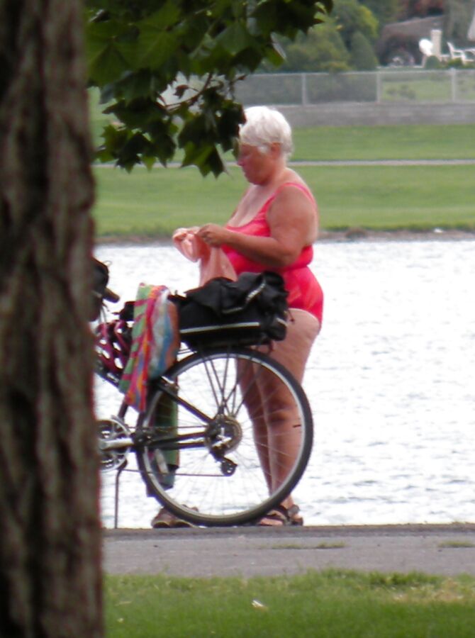 Granny Flashing In Bars