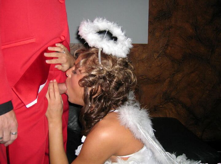 Costume Blowjob