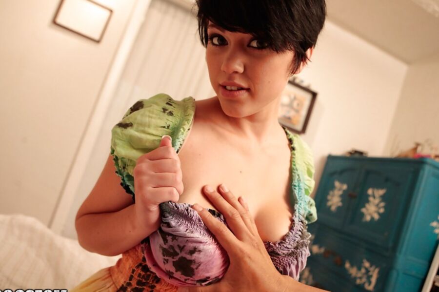 Big tits selfie girls