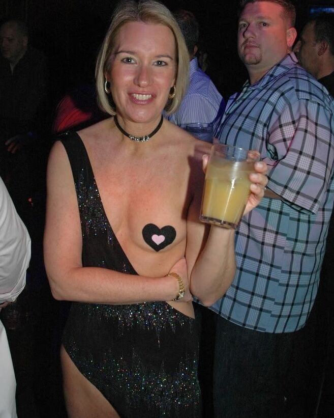 Granny Flashing In Bars