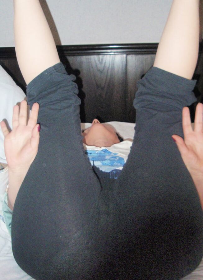My wife in tights
