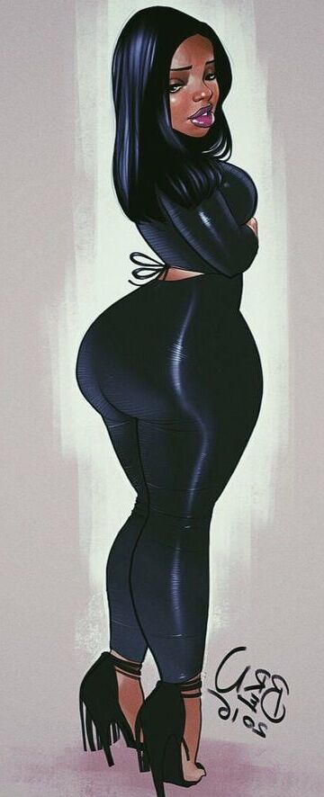 Thick and Curvy Pinups