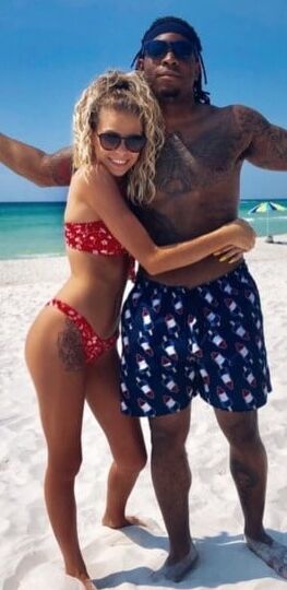 Bikini Clad White Women With Black Men