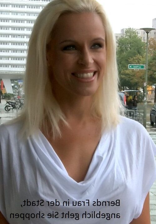 Bernds Frau angeblich auf Shoppingtour