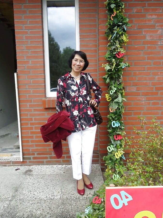 Mature Asian With Great Looking Legs