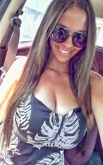 Ines Aragao huge tits babe