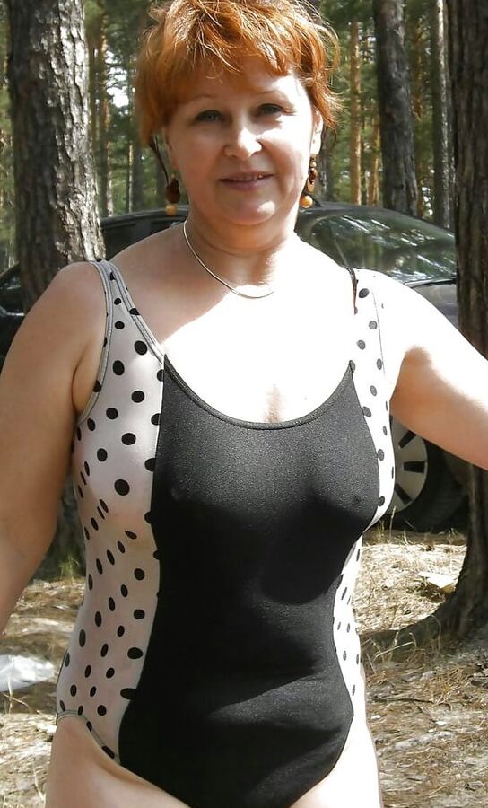 Sexy in one-piece swimsuits