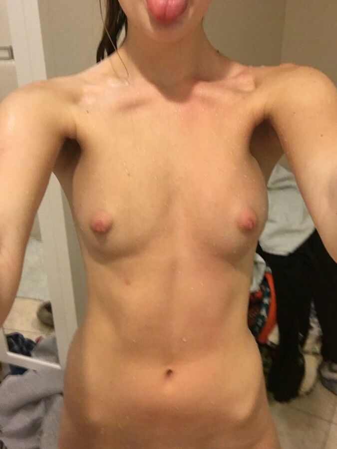Skinny Blonde Facial Lover