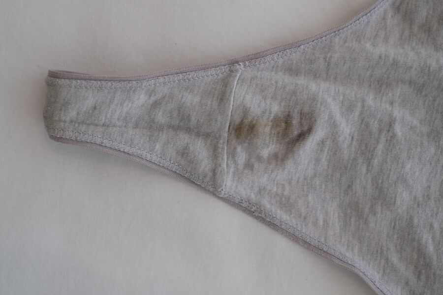 My girl panties after work