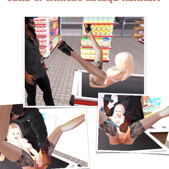 Hannah Sparks Dildoed (Orgasmic Second Life, SL Sex)