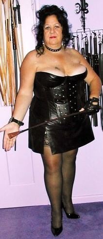 Plus size leather