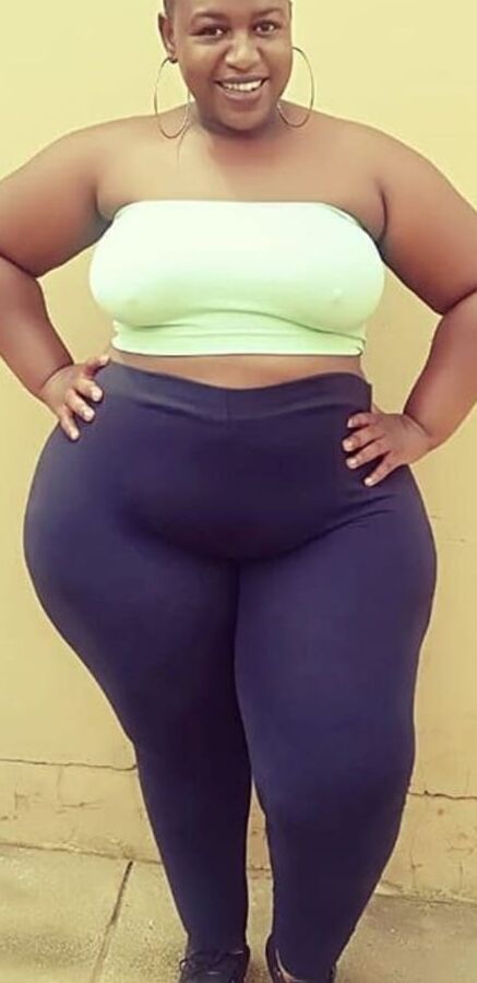 Huge booty mega thigh wide hip bbw pear Lindi