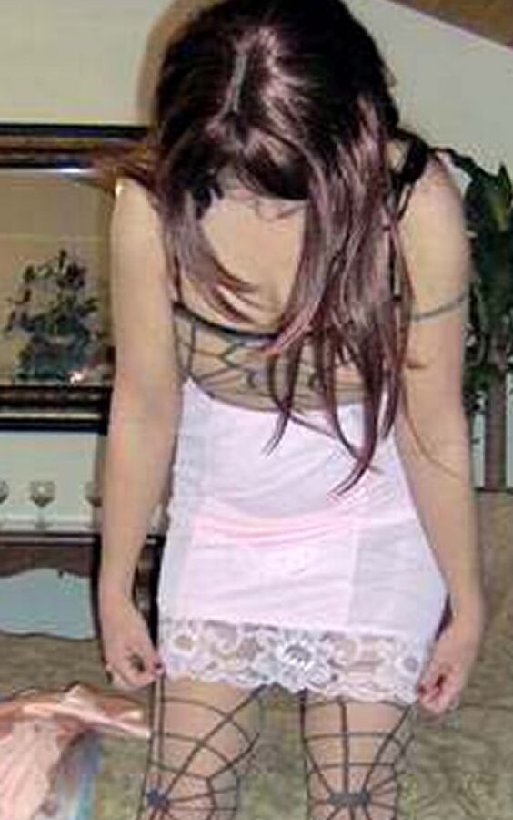 Sexy Vintage Lingerie Lacy Half Slip Silky Fullslip