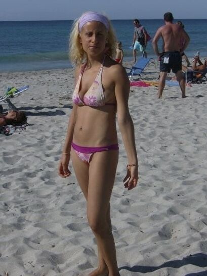 young milf in front of cuckold husband