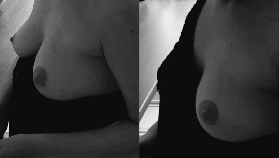 black and white