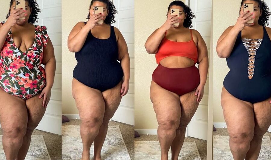 Plus size swimwear