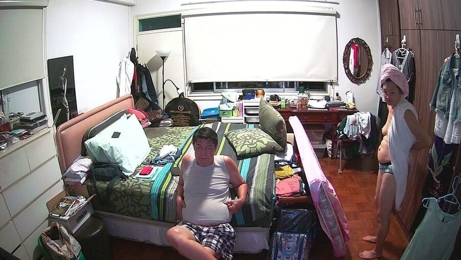 Asian mature hacked web cam