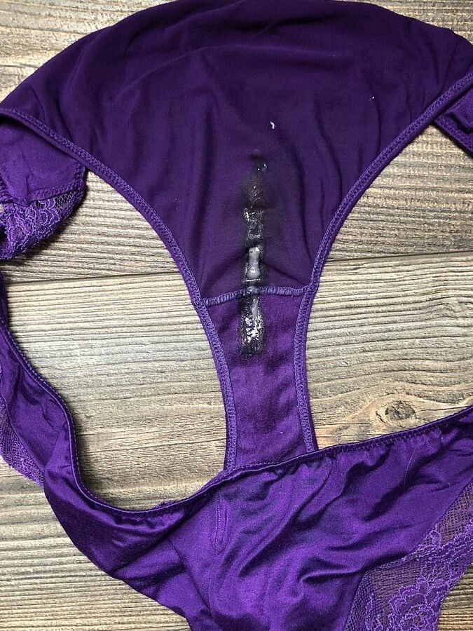 Wife&;s panties during two months of quarantine.