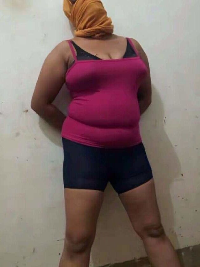 Chubby black bitch