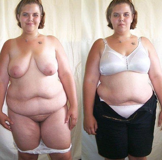Dressed Undressed BBWs