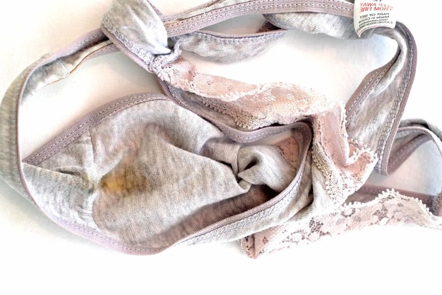 My girl panties after work