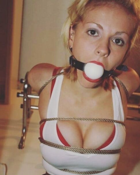 Ropes and woman