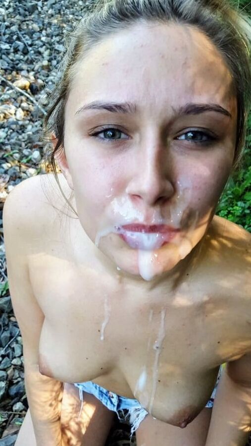 NATURE BLOWJOB FROM SLUT WIFE