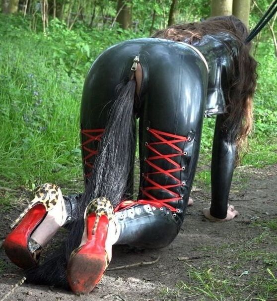 rubber and pvc fetish