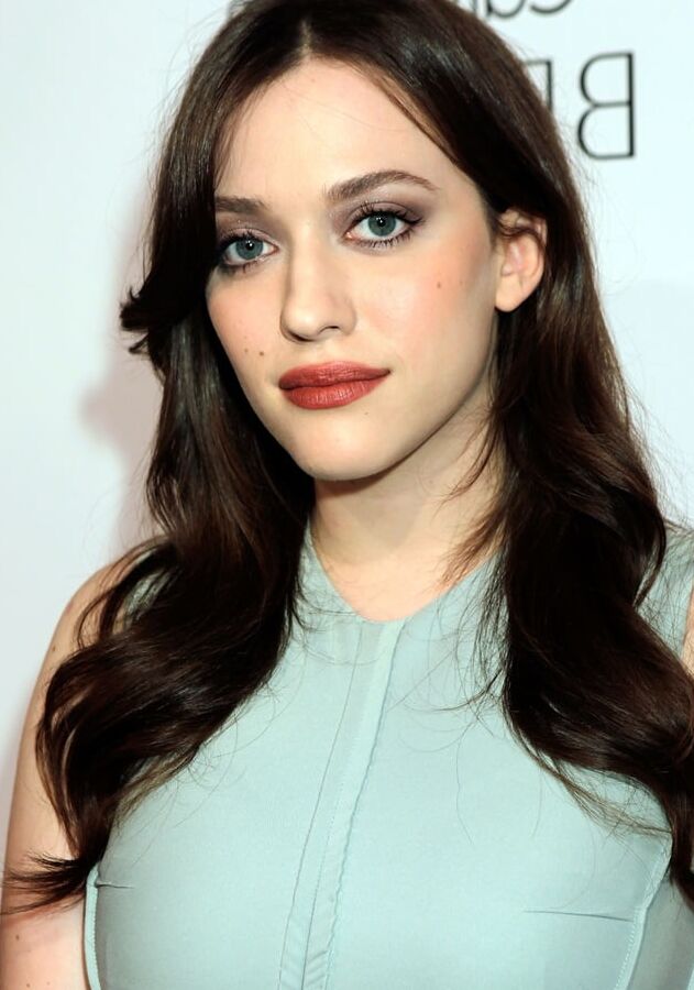 I want to cum on Kat Dennings whore face