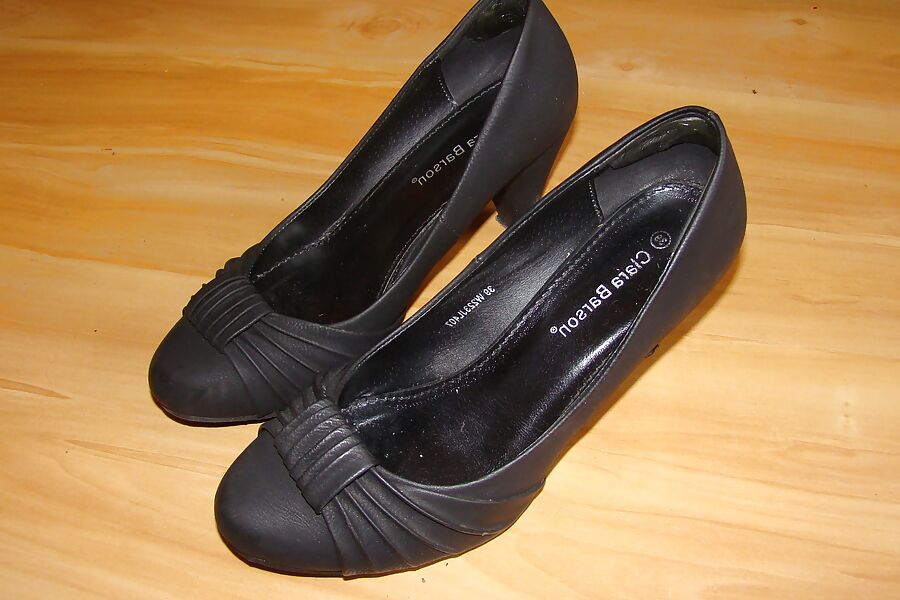 black shoes