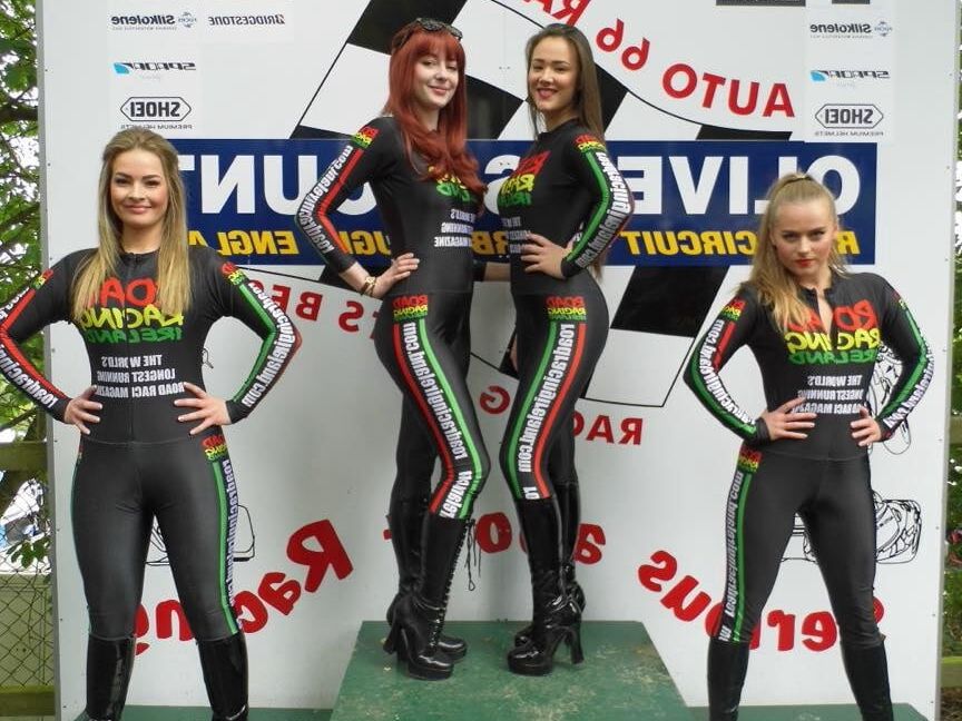 Spandex British Grid Girls
