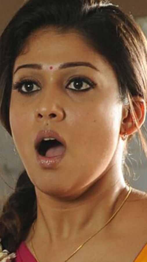 Nayanthara Cum Face
