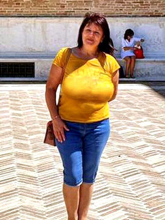 Mature huge boobs from Russia mixed