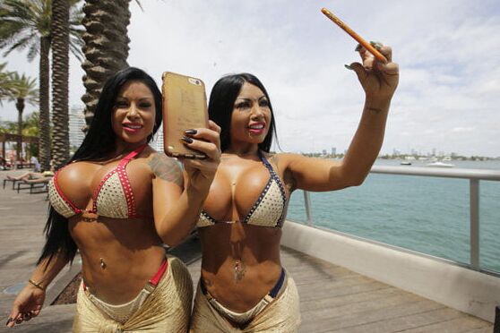 Perfect Columbian Twins Dana &amp; Nadia Bruna!