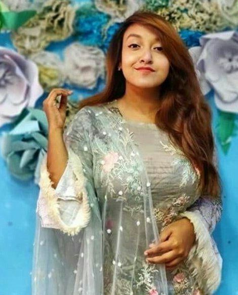 Newly married Indian desi wife with big boobs