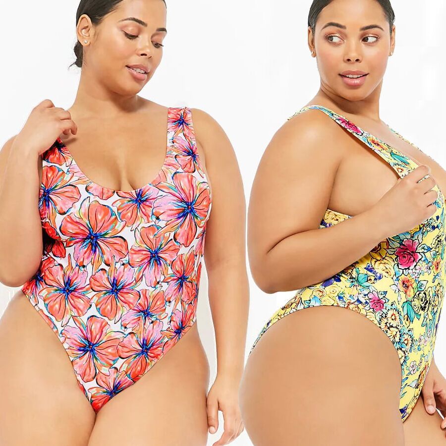 Plus size swimwear