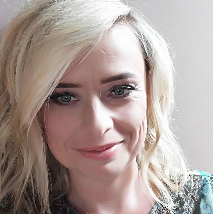 Clothed mature blonde (friend of my wife)