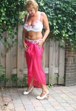 lady down the street