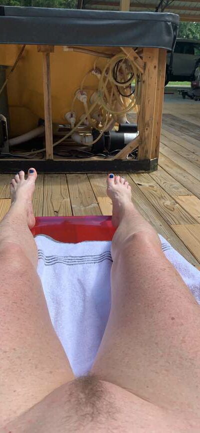 Sunbathing Nude