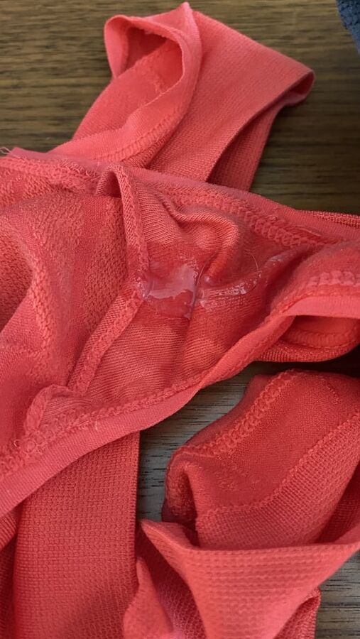 Soaking wet panties with bonus