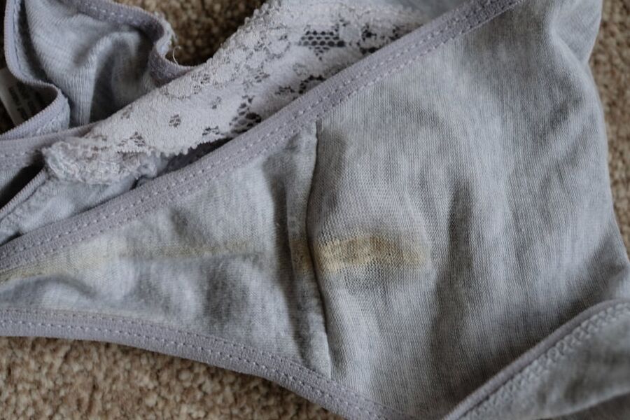 My girl panties after work