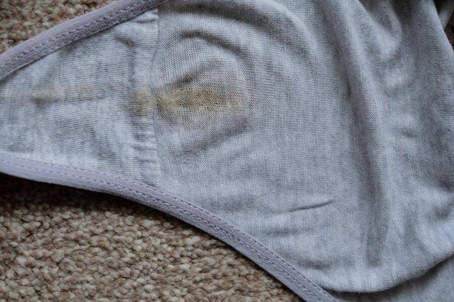 My girl panties after work
