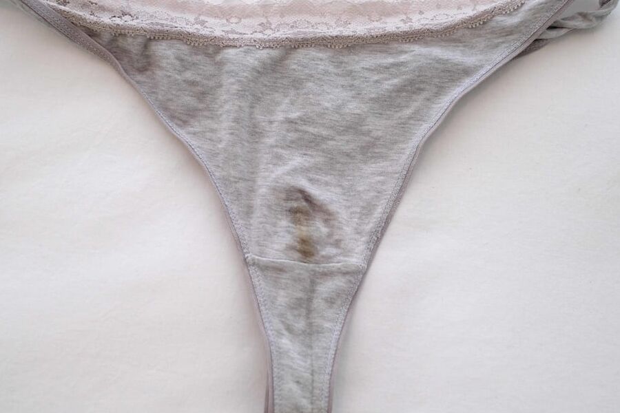My girl panties after work