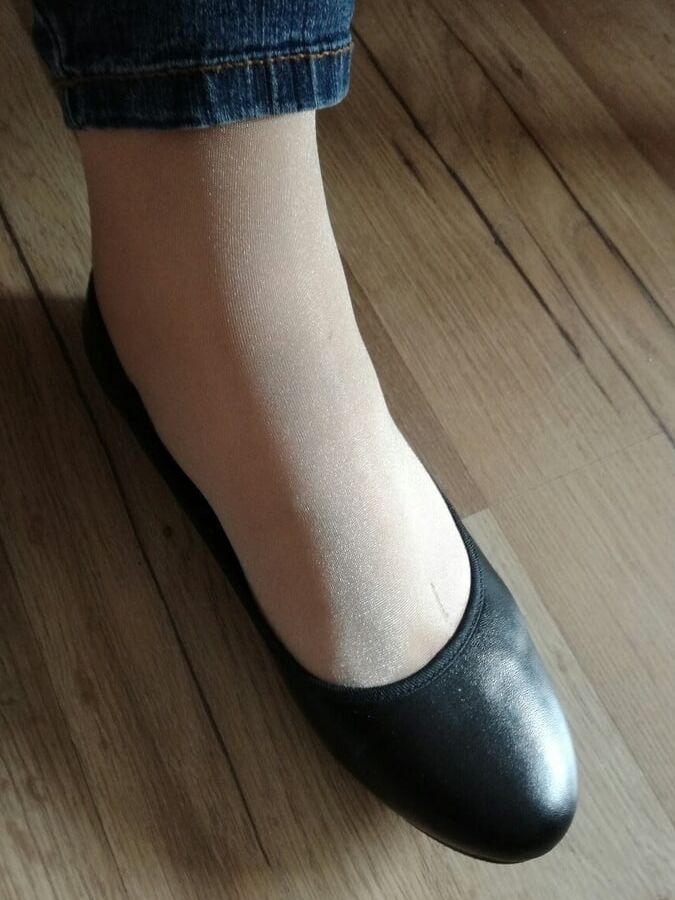 black shoes