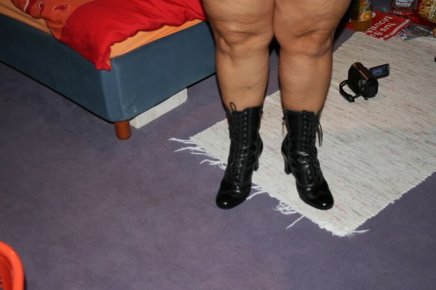 When you wear boots ...