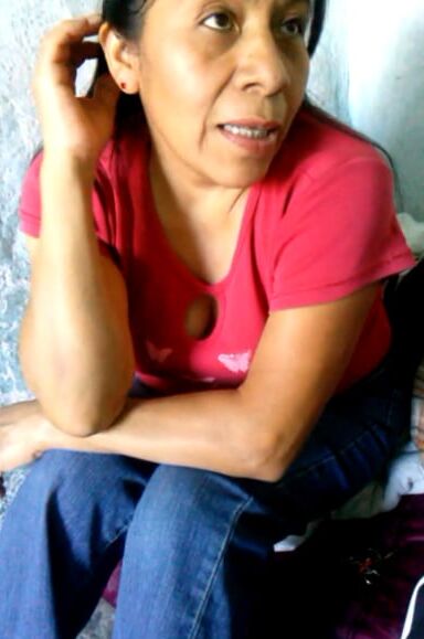 Mi madre entangada.